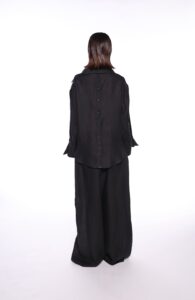 REGUSH Besa Black Linen Set 4