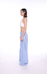 REGUSH CEM BABY BLUE LINEN PANTS SHIRT SET 7