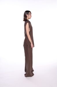 REGUSH CEM Brown Linen Shirt 1