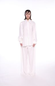 REGUSH CEM White Linen Shirt 1