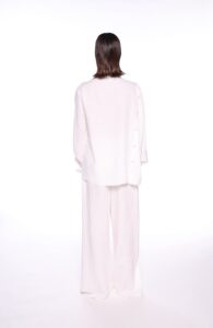 REGUSH CEM White Linen Shirt 2