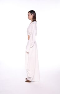 REGUSH FEIDON SKIRT SET LINEN WHITE 3