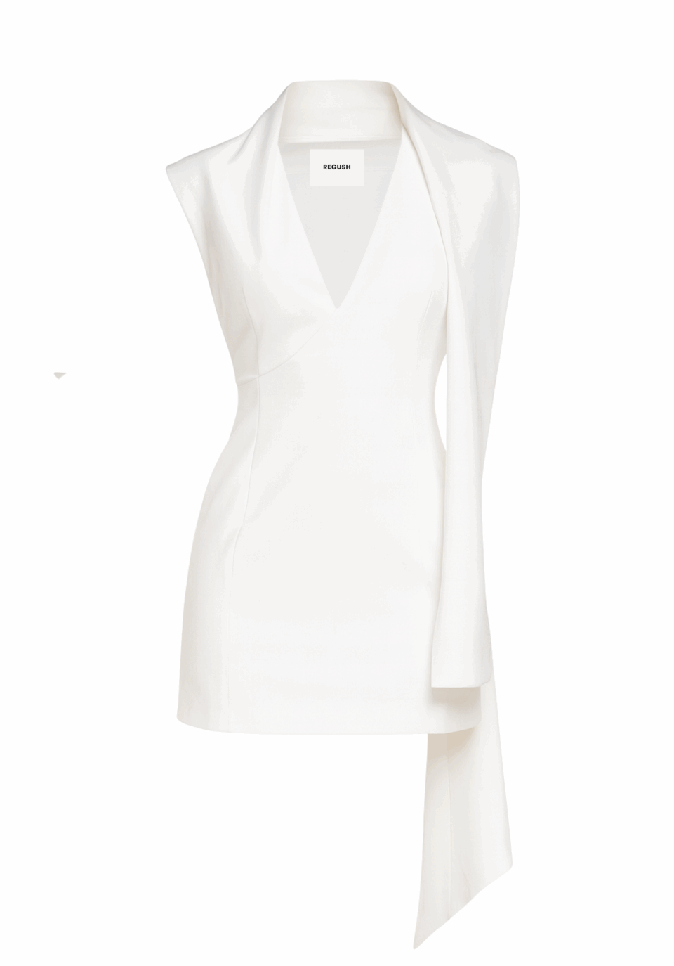 Ajkina White Mini Dress