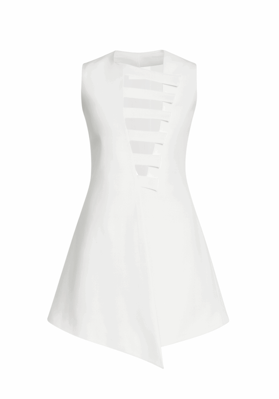 Glauk White Mini Dress