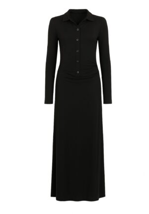 REGUSH Azeta Midi Dress in Black