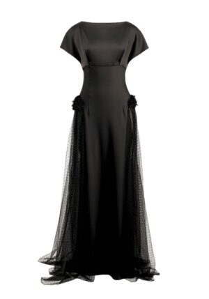 REGUSH Brelina Black Maxi Dress