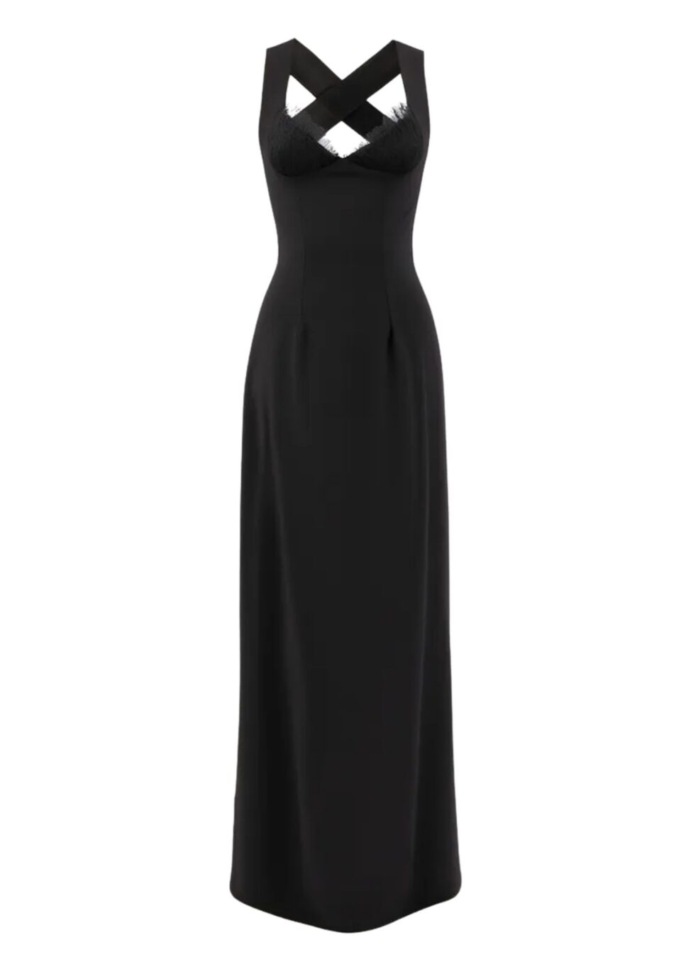 Eordea Black Long Dress