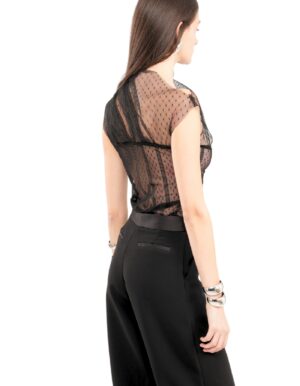 Regush BLODIN Black Pants and DANJA Black Lace Top 12