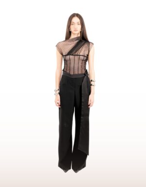 Regush BLODIN Black Pants and DANJA Black Lace Top 6