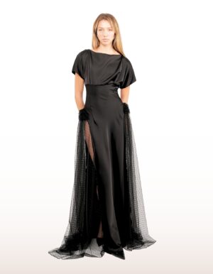 Regush BRELINA Maxi Black Dress 1