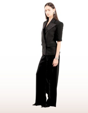 Regush Blodin Short Sleeves Jacket in Black 6