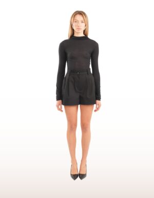 Regush Burin High Wasuted Pants Black 1