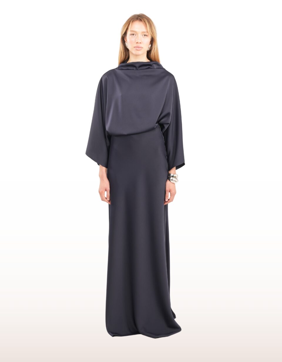 Dertina Blue Maxi Skirt