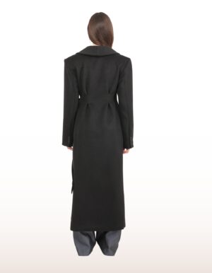 Regush DJONA Wool Coat in Black 4