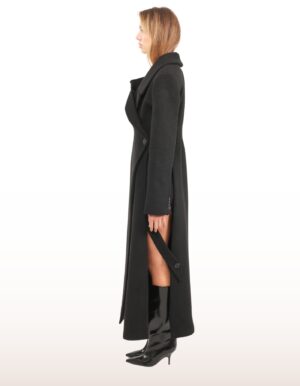 Regush DJONA Wool Coat in Black 9