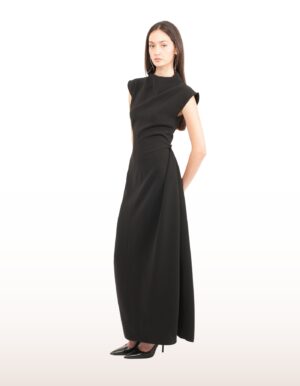 Regush DRIAN Black Long Dress 5
