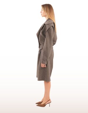 Regush Denata Brown Wool Herringbone Jacket 3