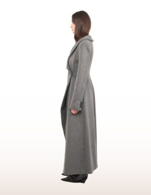 Regush Dren Grey Wool Coat 4