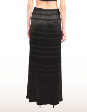 Regush ENET Crepe Satin Maxi Skirt 5