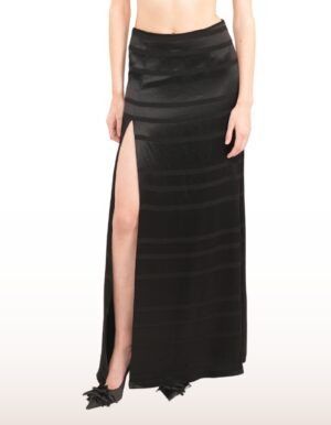 Regush ENET Crepe Satin Maxi Skirt 6