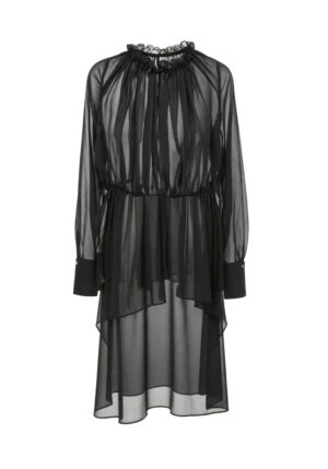 Regush Enji Sheer Black Blouse 2