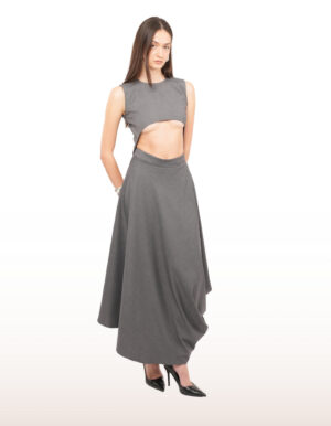 Regush Feidon Grey Skirt And Did Evia Top 4
