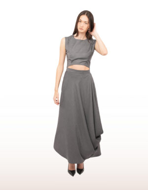 Regush Feidon Grey Skirt And Did Grey Top 8