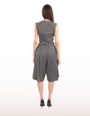 Regush Regush Teuta Tailered Pleated High Waisted Culottes and Did Top 2