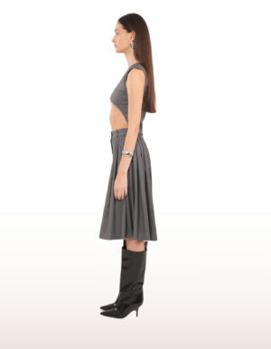 Regush Regush Teuta Tailered Pleated High Waisted Culottes and Did Top 6