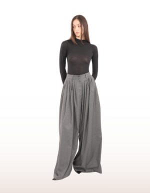 Regush Teuta Tailored Pleated High Waisted Pants 57