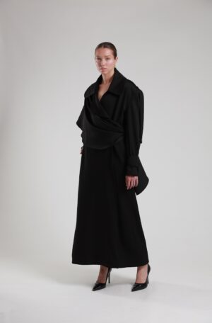 Regush SARA TRENCH COAT BLACK 6