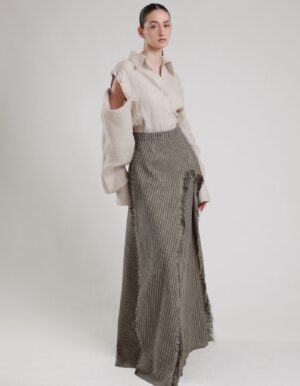 REGUSH Drauda Linen Maxi Skirt 3
