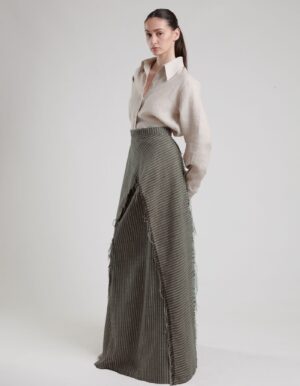 REGUSH Drauda Linen Maxi Skirt 4