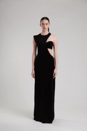 Regush ALARON CUT OUT BLACK DRESS 1