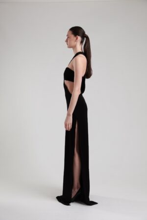 Regush ALARON CUT OUT BLACK DRESS 2