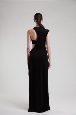 Regush ALARON CUT OUT BLACK DRESS