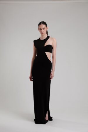 Regush ALARON CUT OUT BLACK DRESS 4