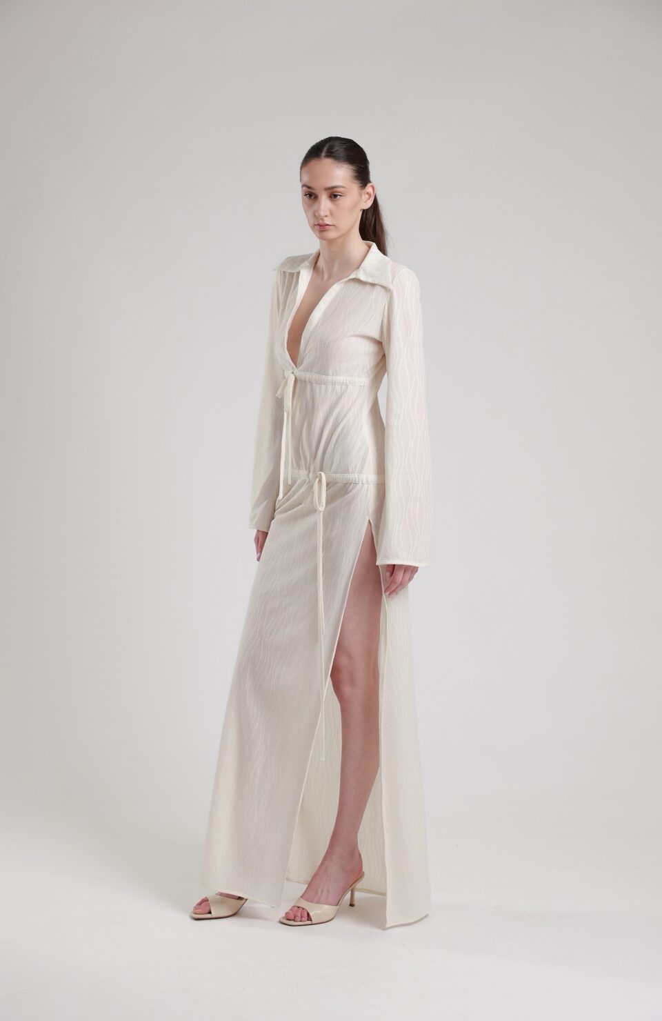 Ardenica Dress Cream White