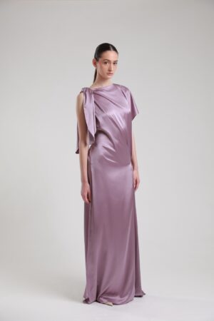 Regush ARGJIR VIOLET SILK DRESS 5