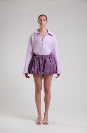 Regush BONJA Violet Linen Pants Bunin Shirt 1