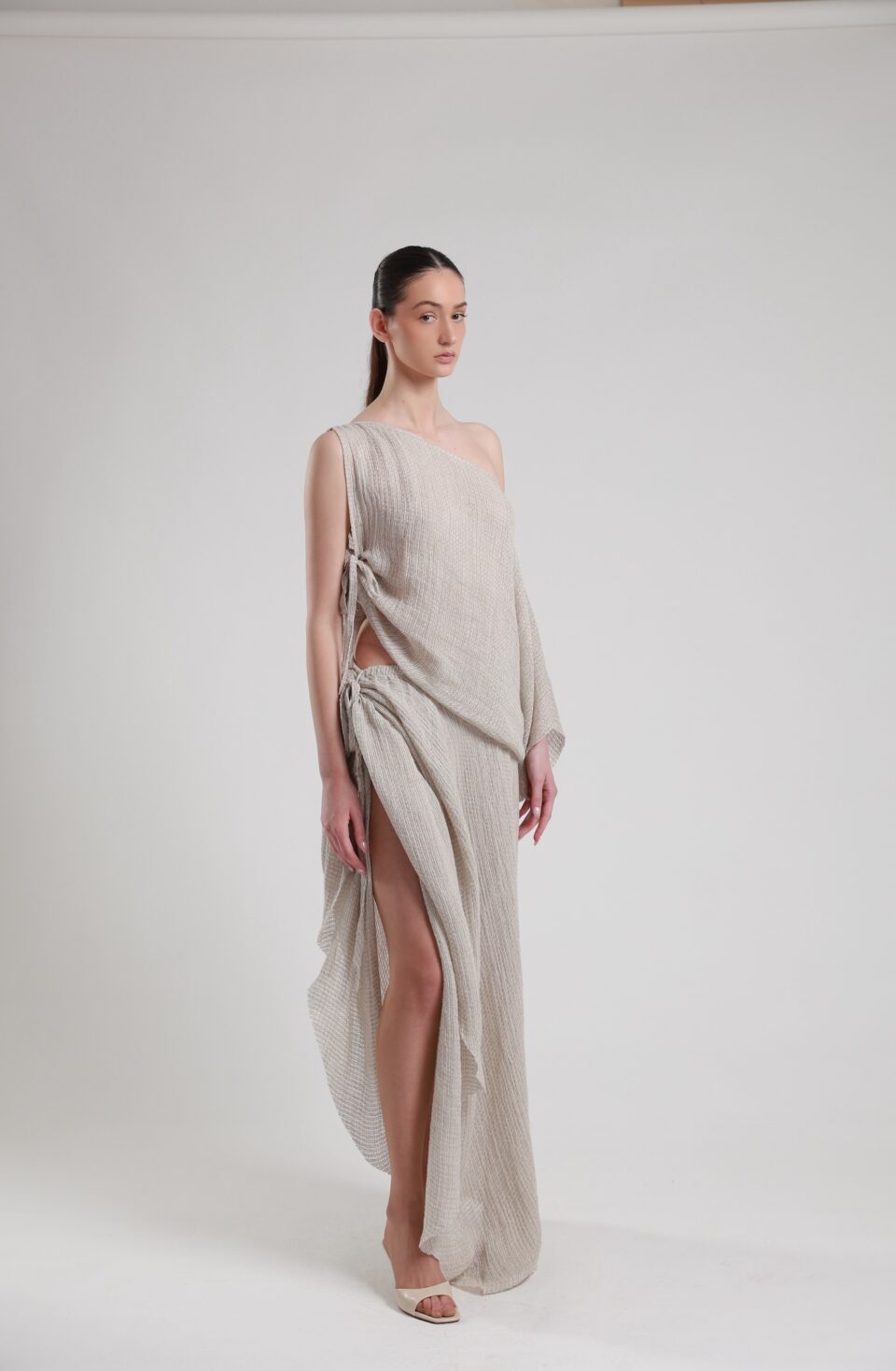 Brisak Linen Maxi Skirt